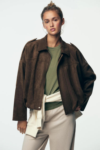 LUNA – Suede jacket