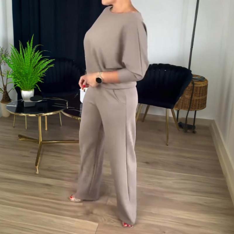 Elegant 3-Piece Set: Long Cardigan, Top and Trousers